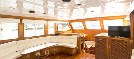 Yacht Interior - Main Lounge