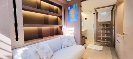 Yacht Interior - Side Lounge