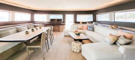 Yacht Interior - Main Lounge