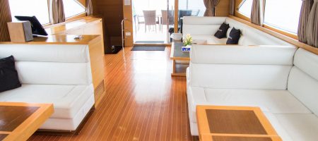 Yacht Interior - Main Lounge