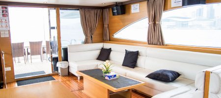 Yacht Interior - Main Lounge