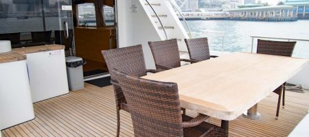 Yacht Stern Aft Deck