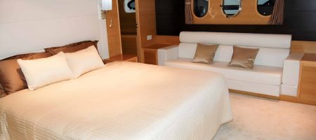 Yacht Interior - Master Bedroom