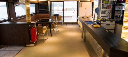 Yacht Interior - Main Lounge