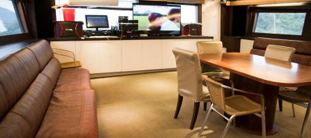 Yacht Interior - Dining Room