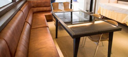 Yacht Interior - Dining Room