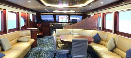 Yacht Interior - Main Lounge