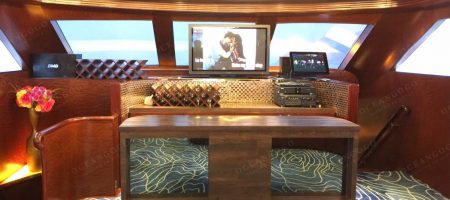 Yacht Interior - Side Lounge