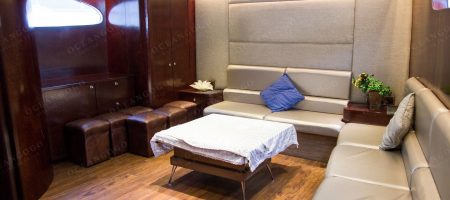 Yacht Interior - Side Lounge