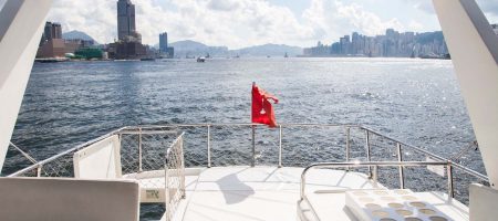 Yacht Bow - Flybridge