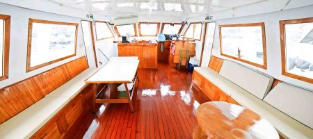 Yacht Interior - Main Lounge