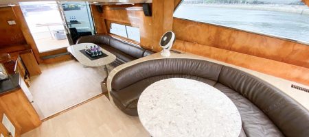 Yacht Interior - Side Lounge