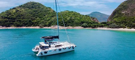 Lagoon 45 luxury yacht