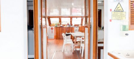 Yacht Interior - Side Lounge